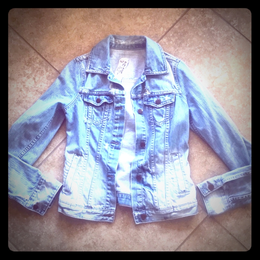 Vintage Ezra Fitch Women's Distressed Jean Jacket